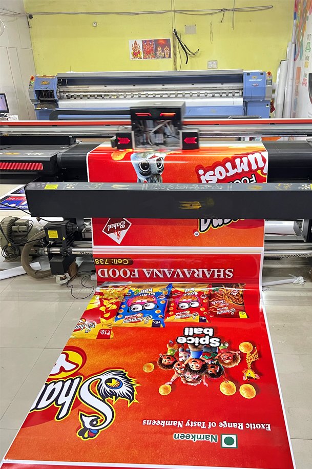 Outdoor banners eco solvent printing