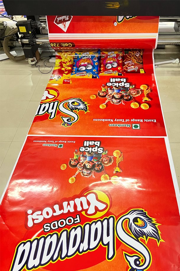 Trade show displays eco solvent printing