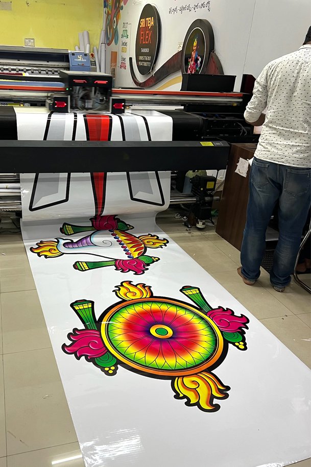 Trade show displays eco solvent printing