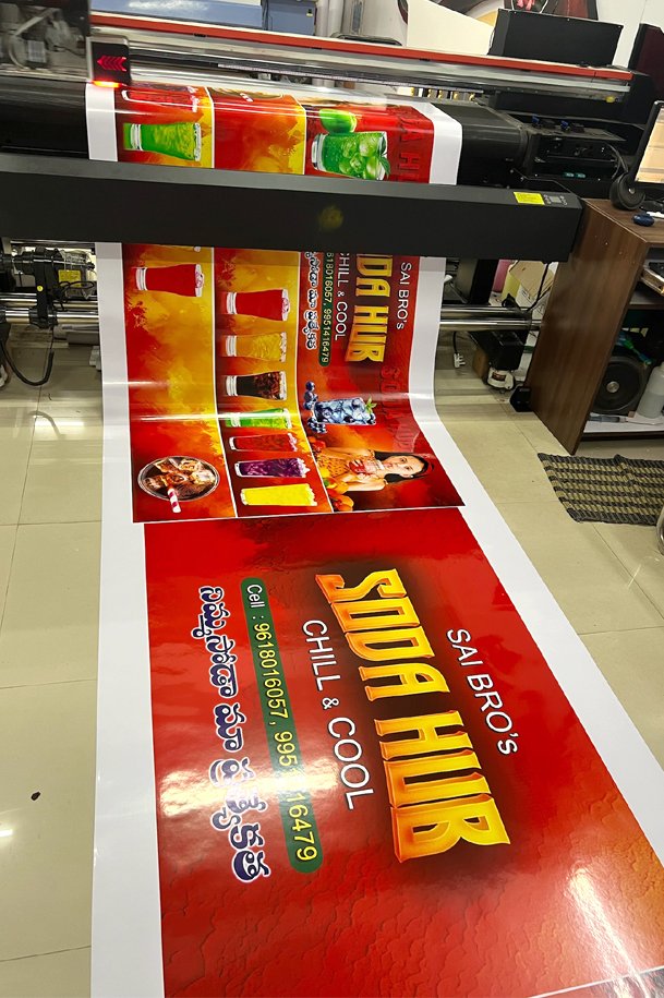 Outdoor banners eco solvent printing