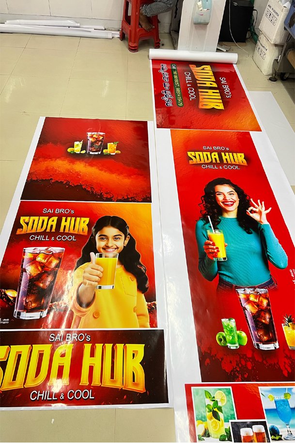 Outdoor banners eco solvent printing