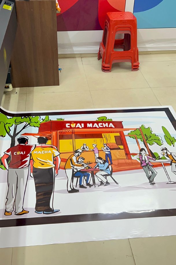 Outdoor banners eco solvent printing