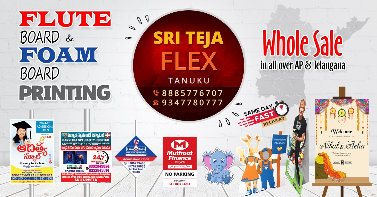 LED Signage, Vinyl & Foam Board Printing Experts