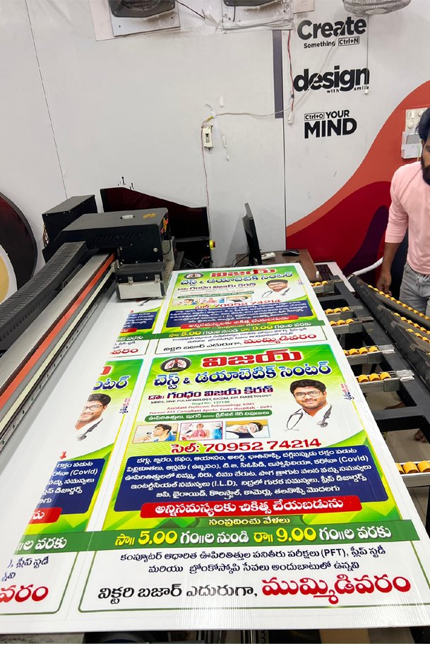 Health awareness campaigns flute board